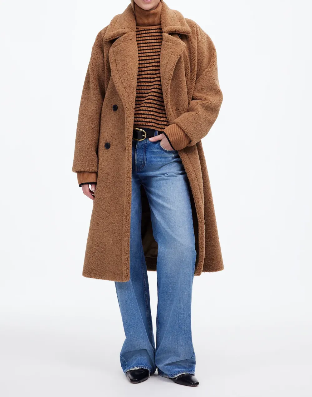 Lapel Long Coat