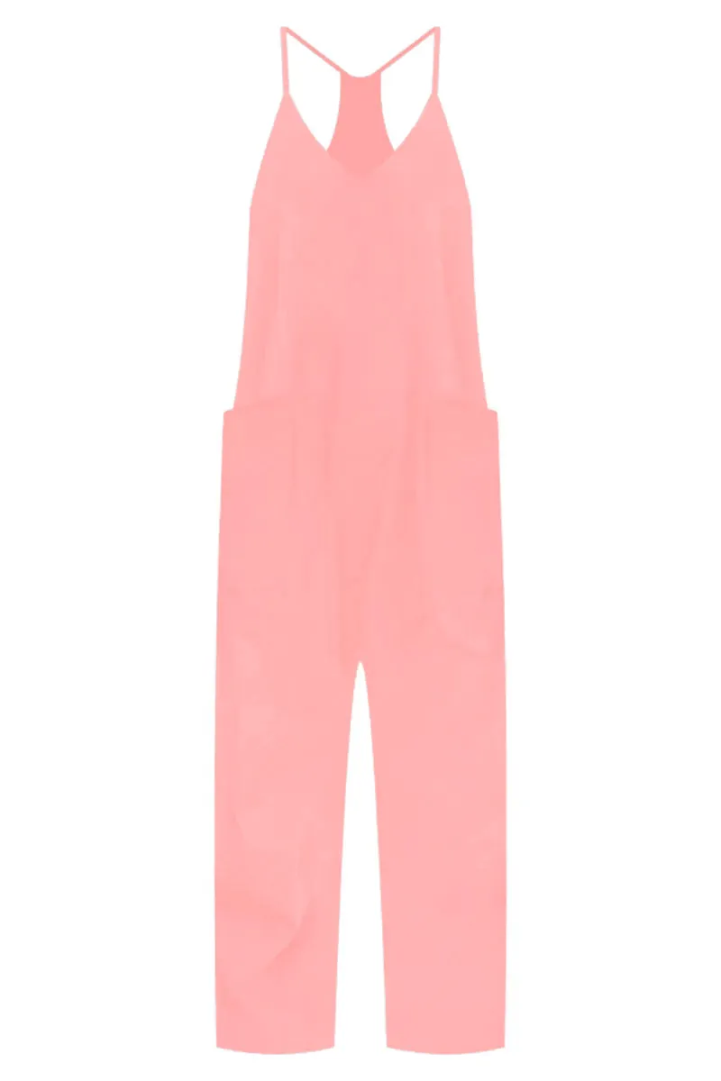 Day In The Life Beige Jumpsuit