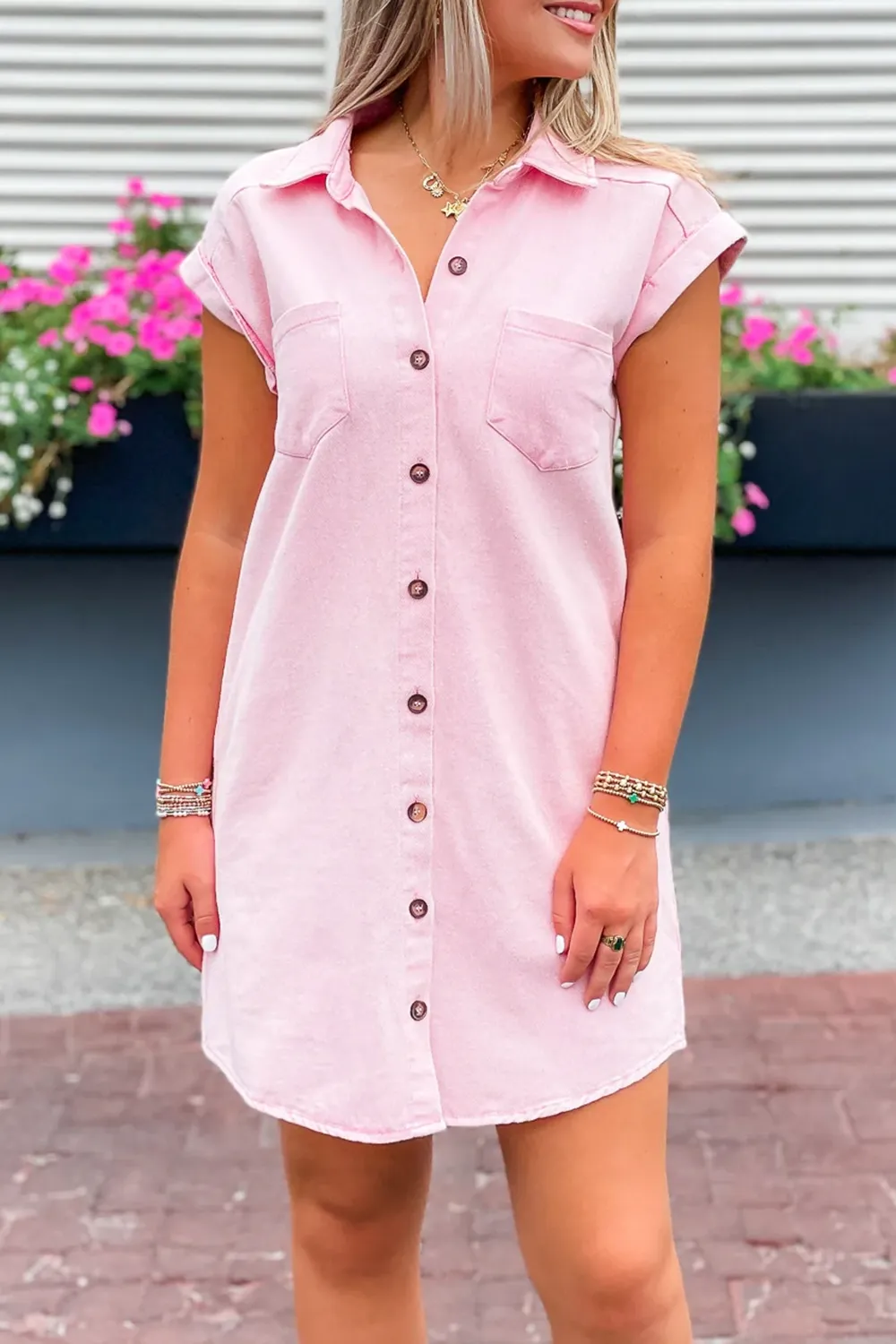 Pink Short Dress