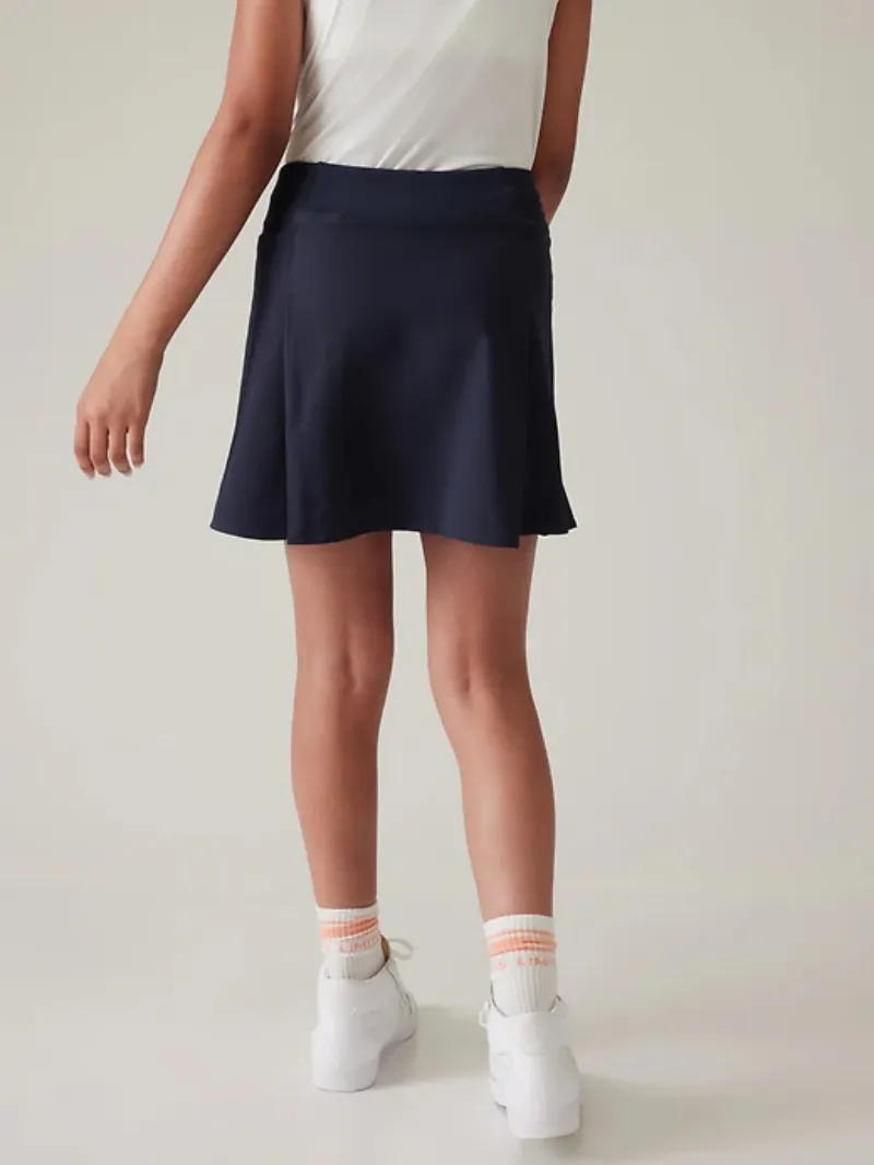 PLEATED UNIFORM SKORT