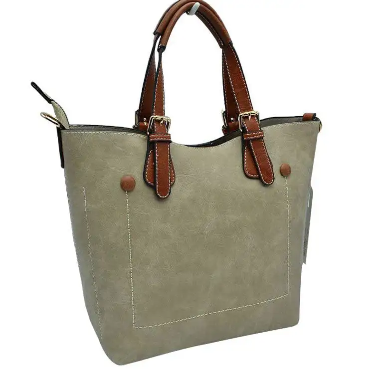 Tote Vegan Leather Shoulder Bag