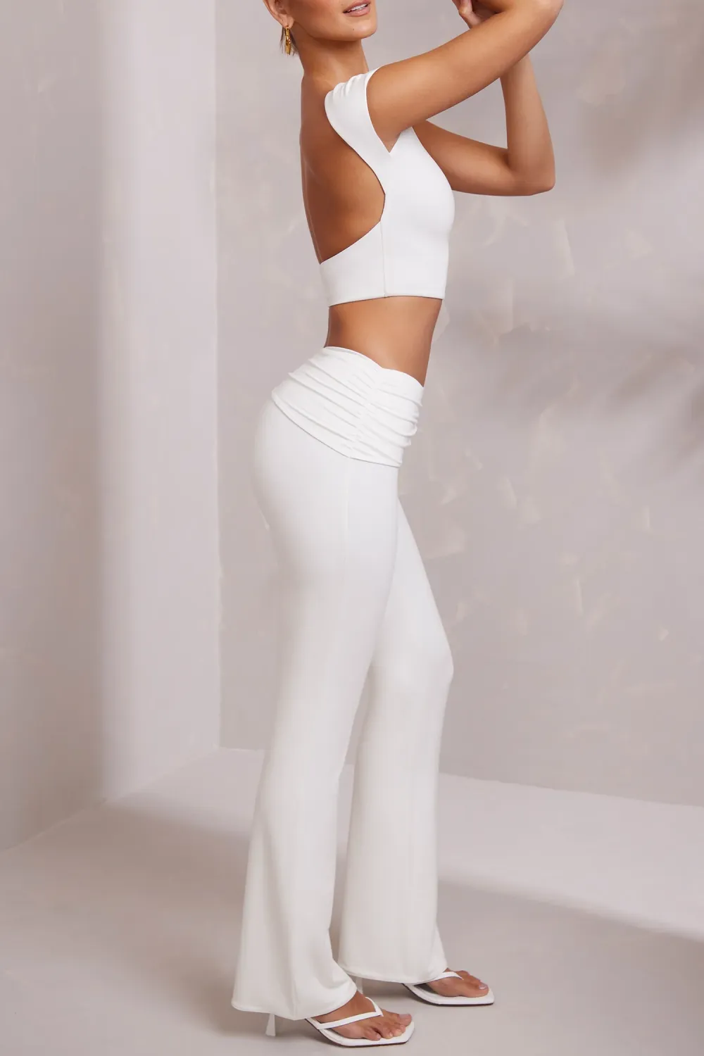 Women's Soft Modal Slim Straight Trousers