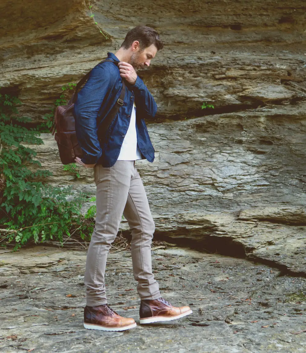 Back Zip Welted Heritage Everyday Ankle Boots