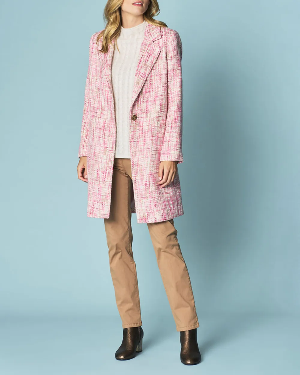Peony Tweed Coat