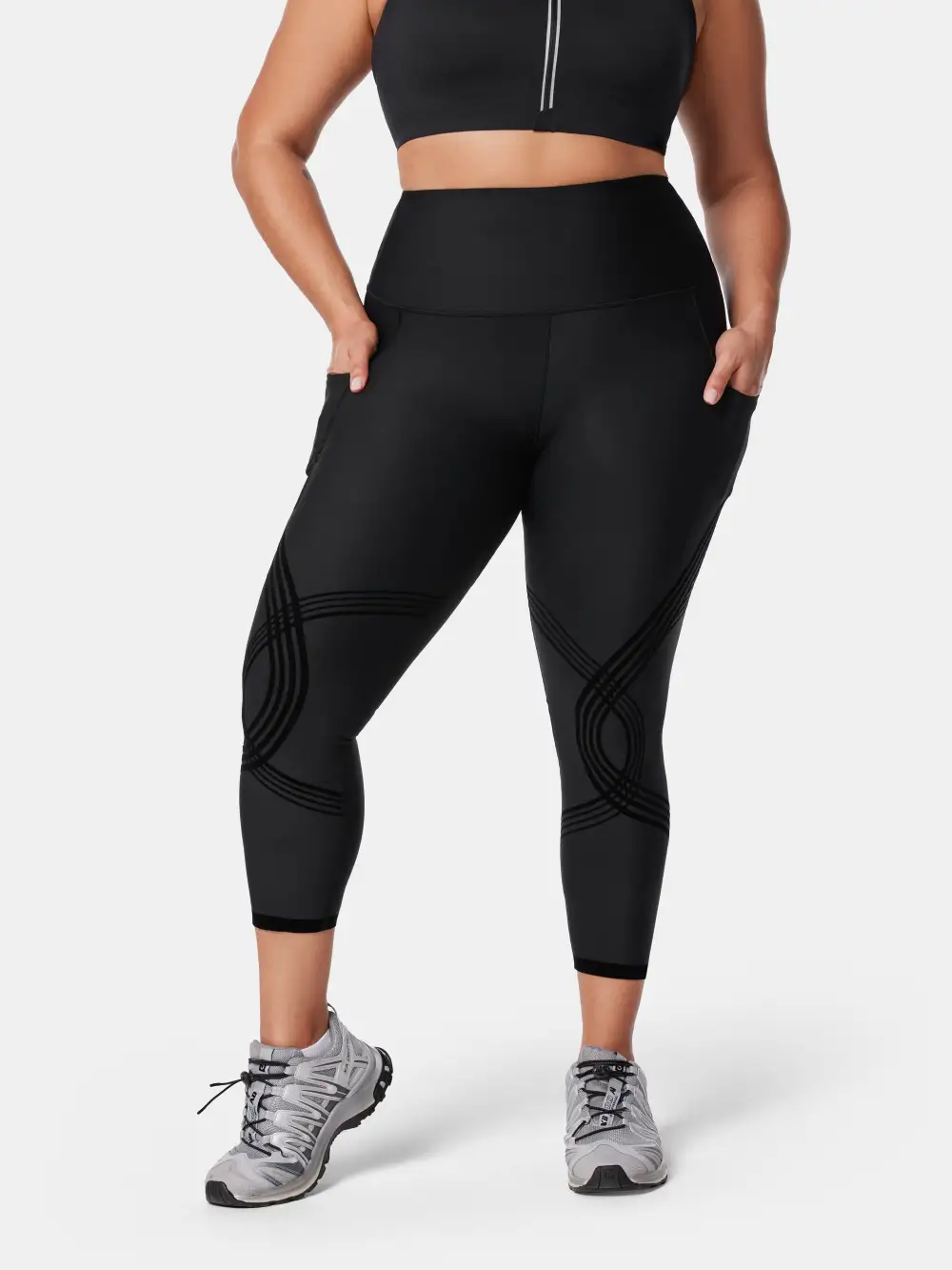 Body Sculpt Side Pocket 7/8 Leggings