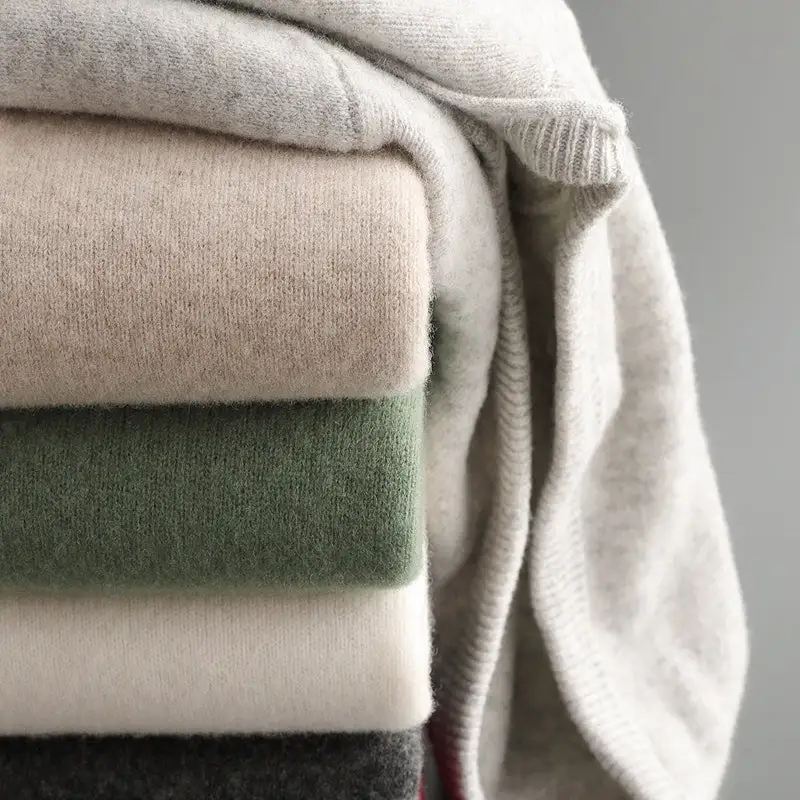 Ribbed Merino Hooded Sweater