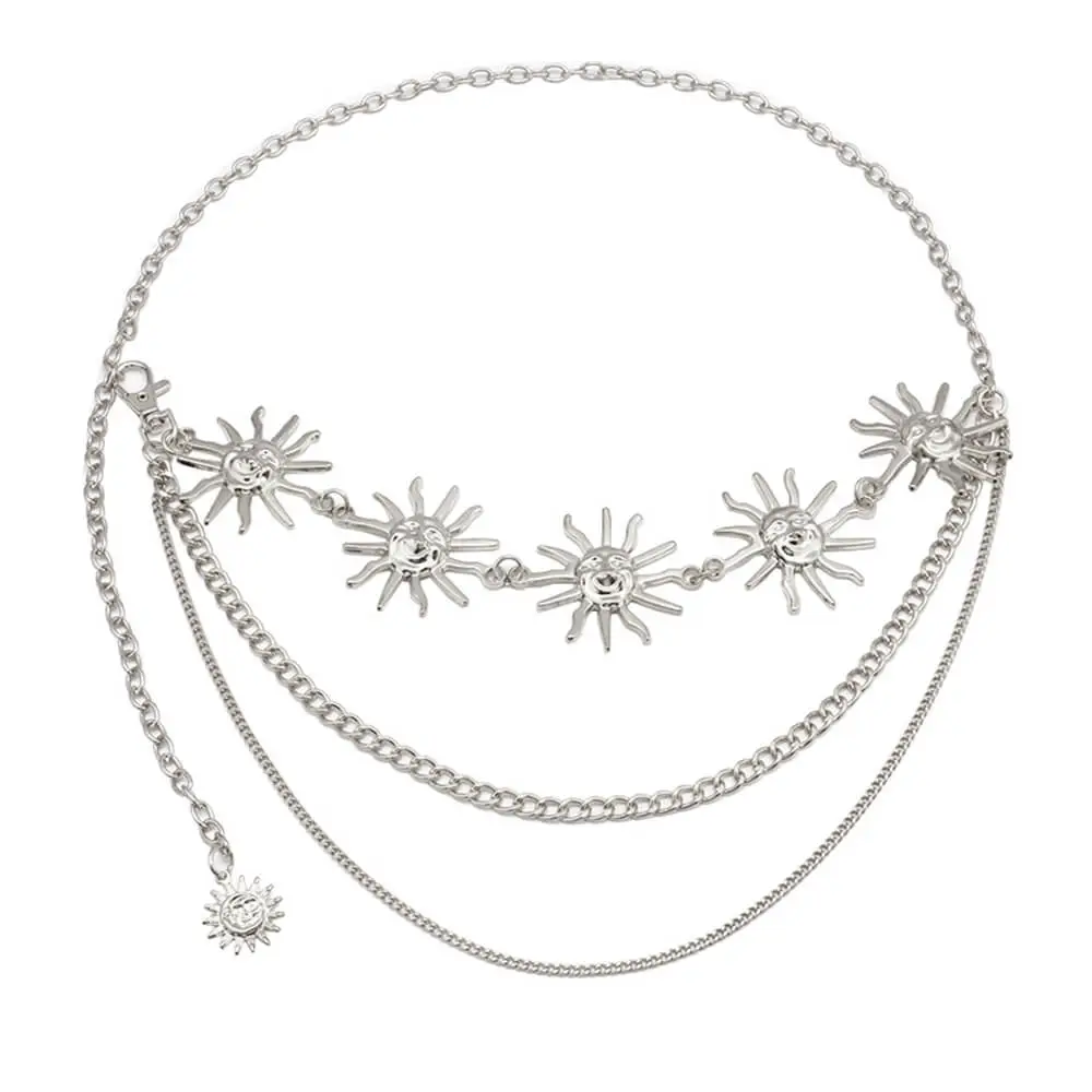 Le Soleil Layered Chain Belt