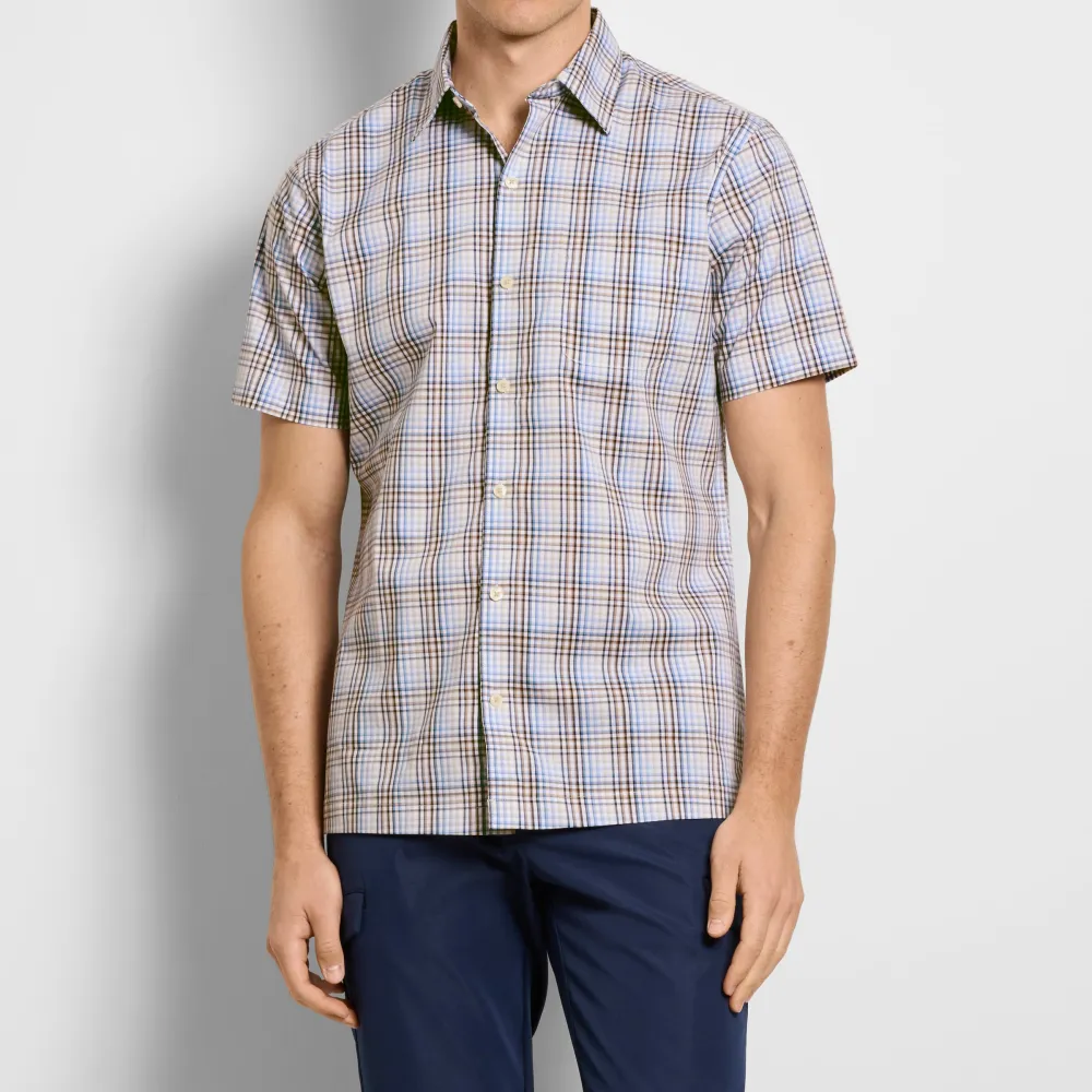 Classic Pattern Short Sleeve Shirt