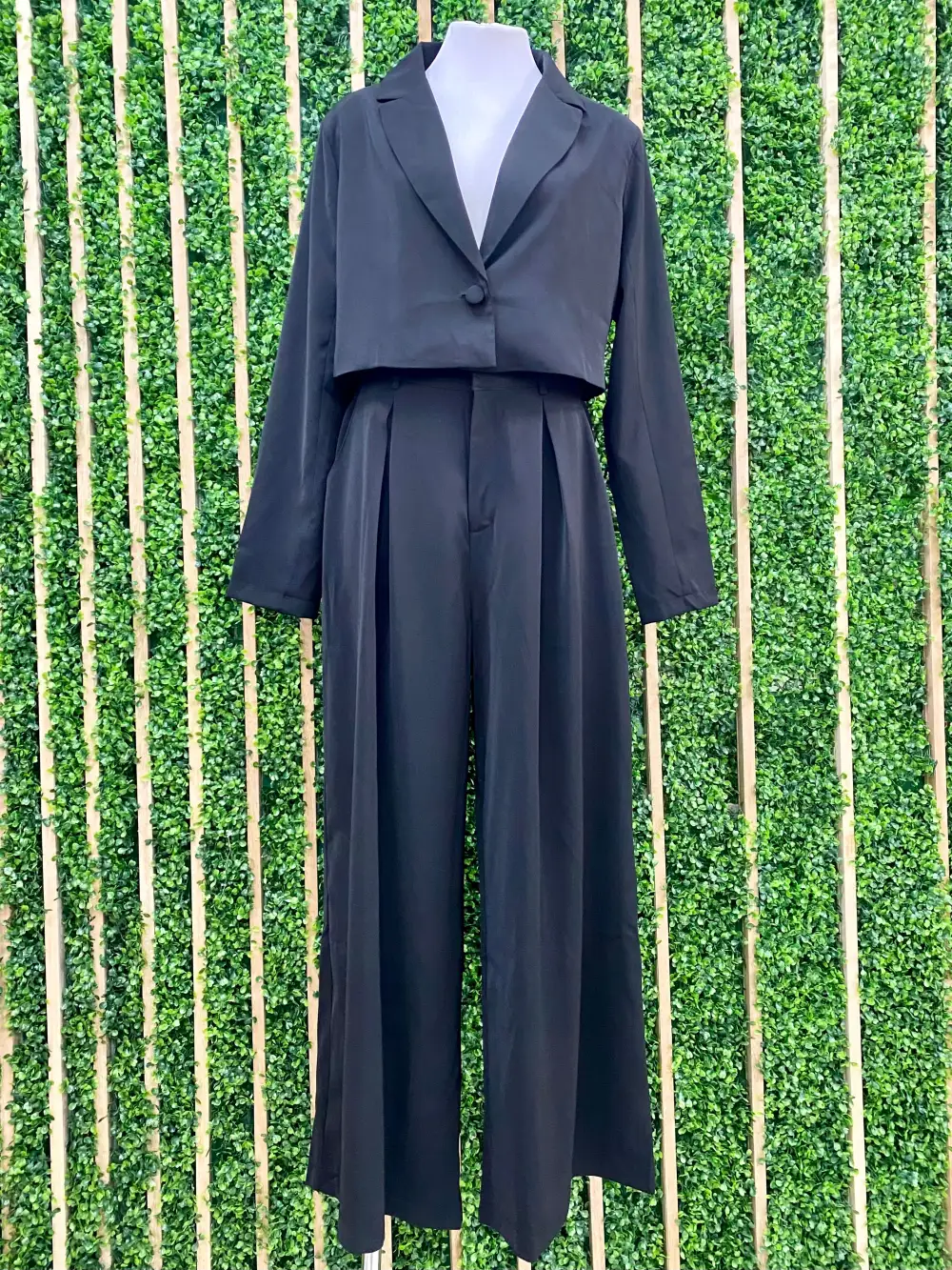 High Rise Wide Leg Pants