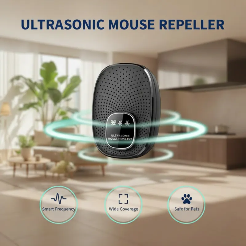 The latest super powerful all-purpose ultrasonic mouse repeller