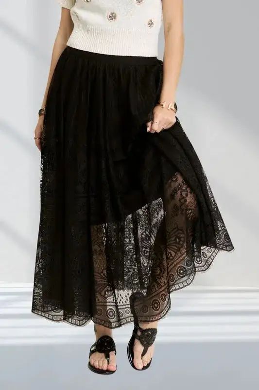 Lace Adora Maxi Skirt