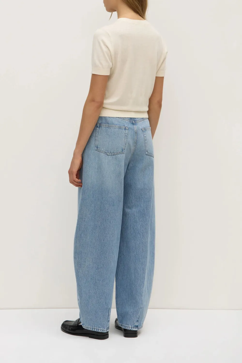 Ribbed Short Sleeved Pullover