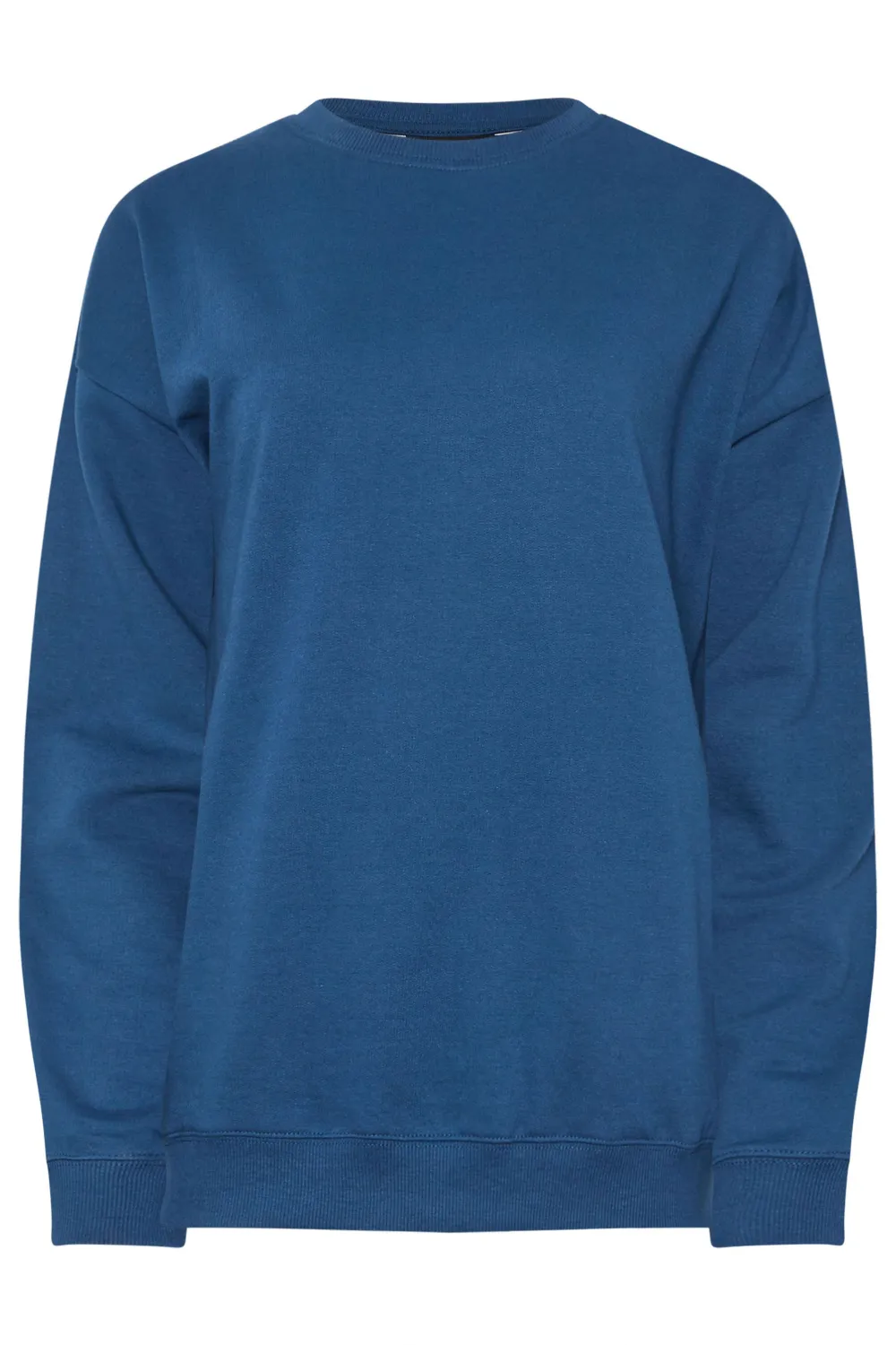 Round Neck Shoulder Sweatshirt