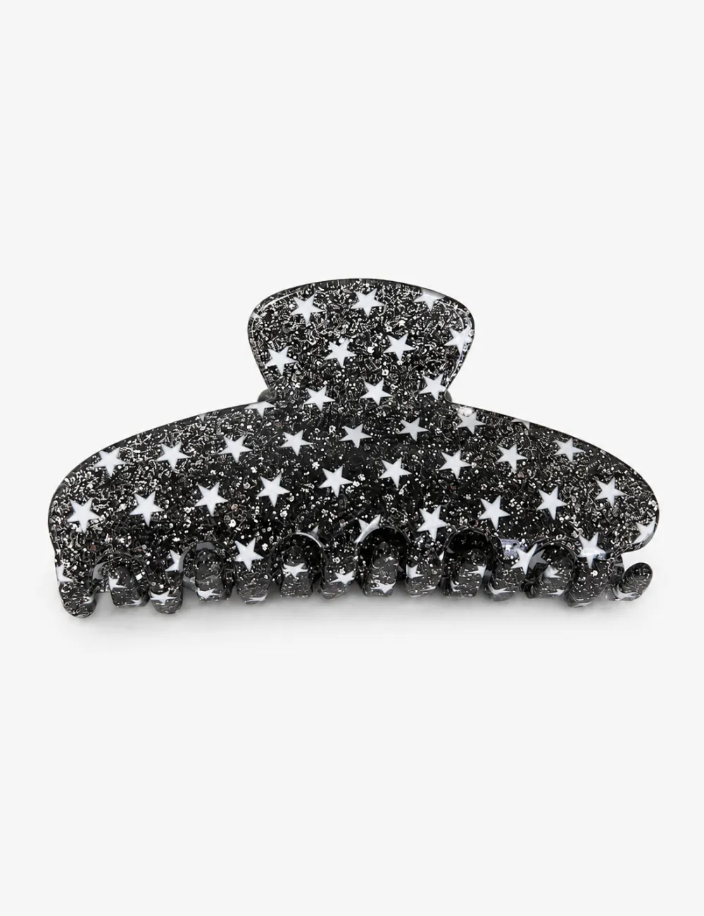 Sparkling Rhinestone Star Print Hair Clip