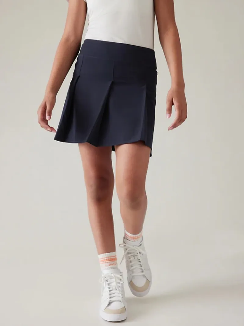 PLEATED UNIFORM SKORT