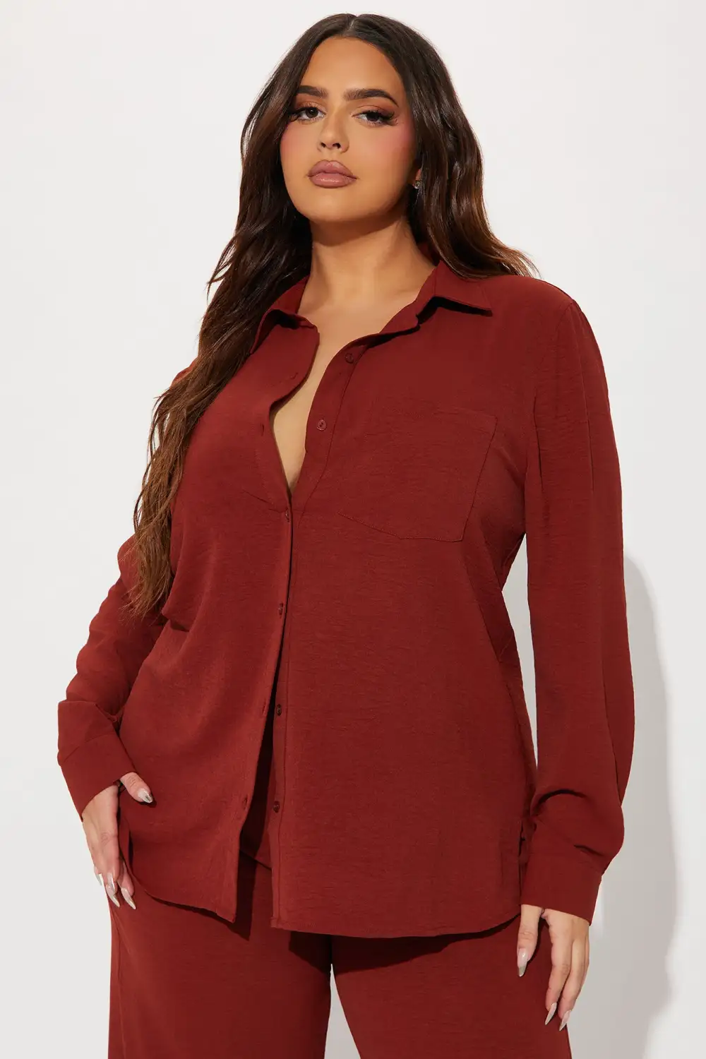 Makenzie Pant Set - Rust