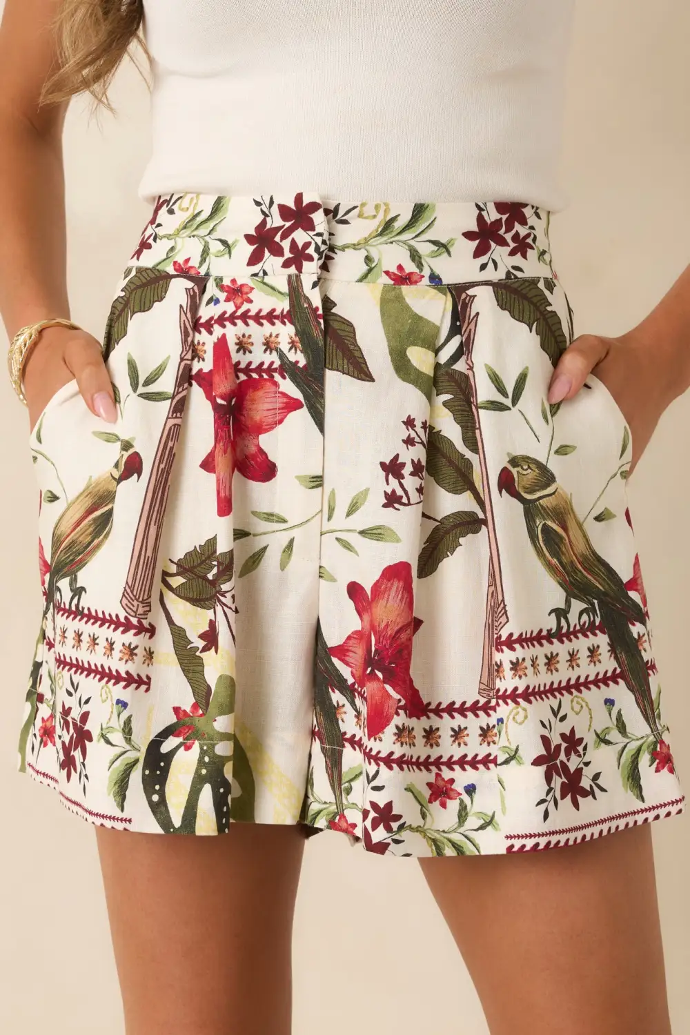 Quiet Linen Shorts