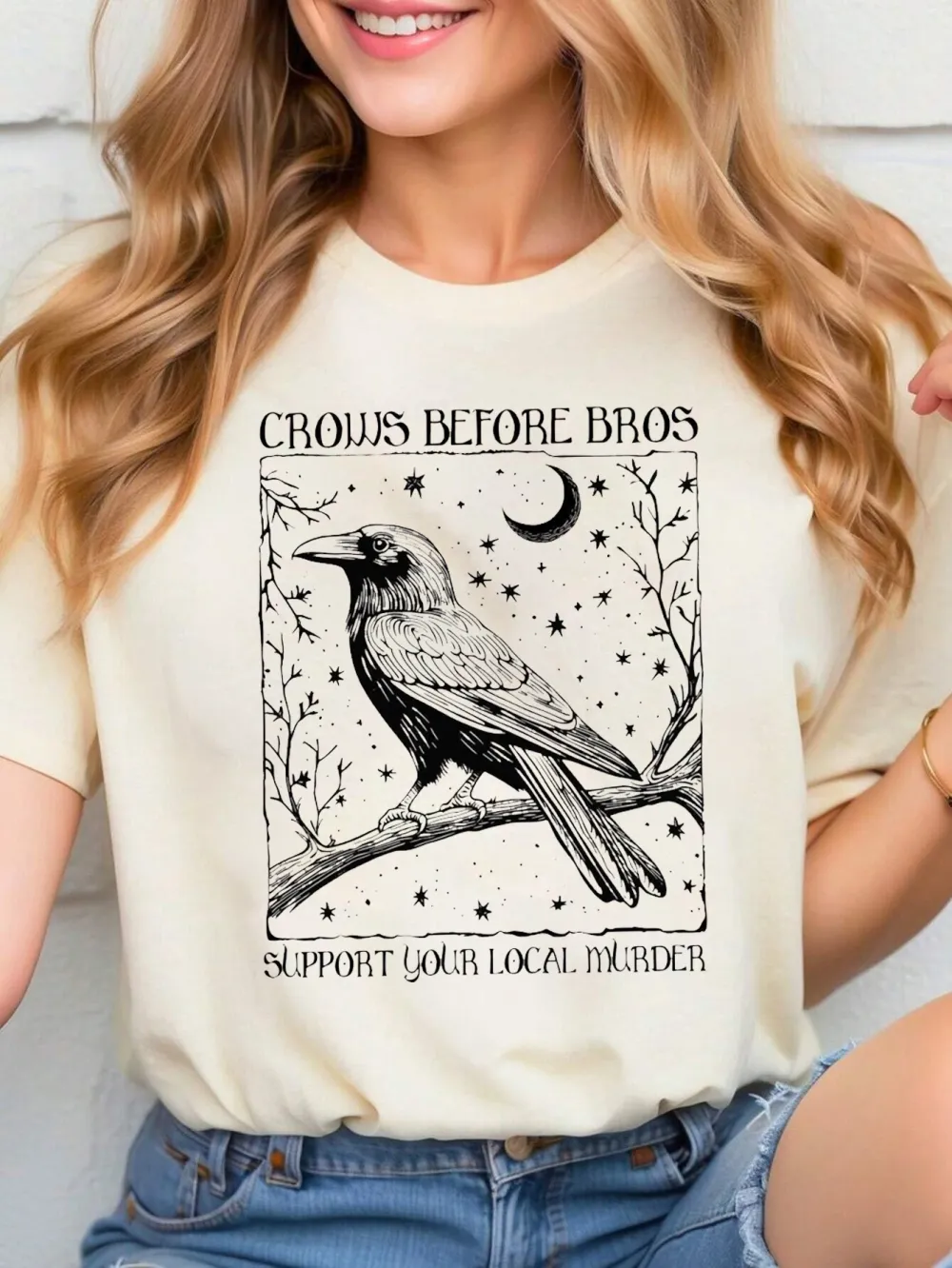 Women's Fashion Crew Neck Short Sleeve T-shirt