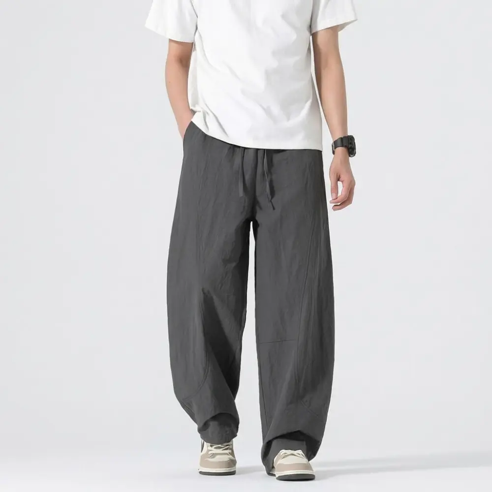 Structured Wide Leg Pants