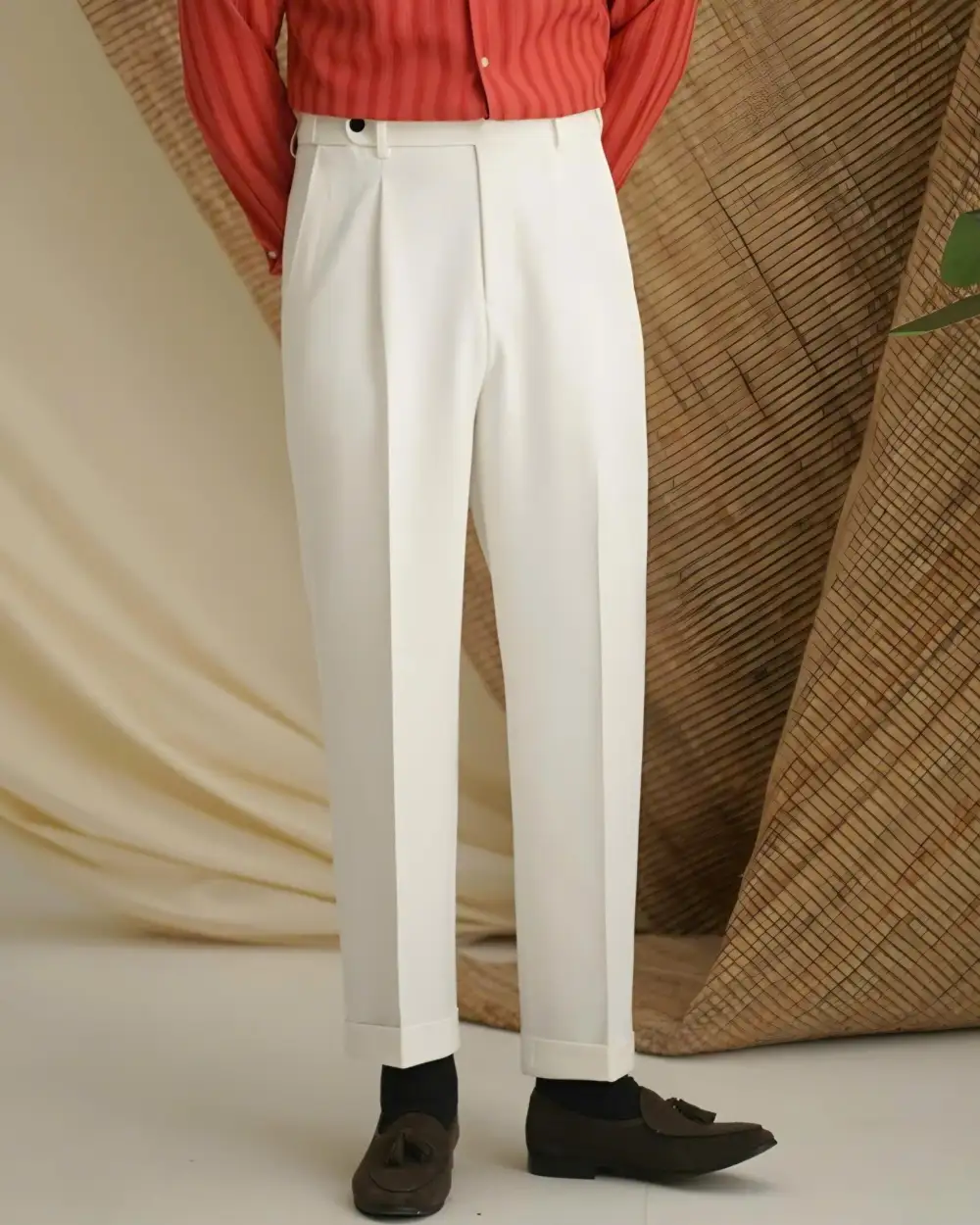 Everyday Elastic Waist Trousers