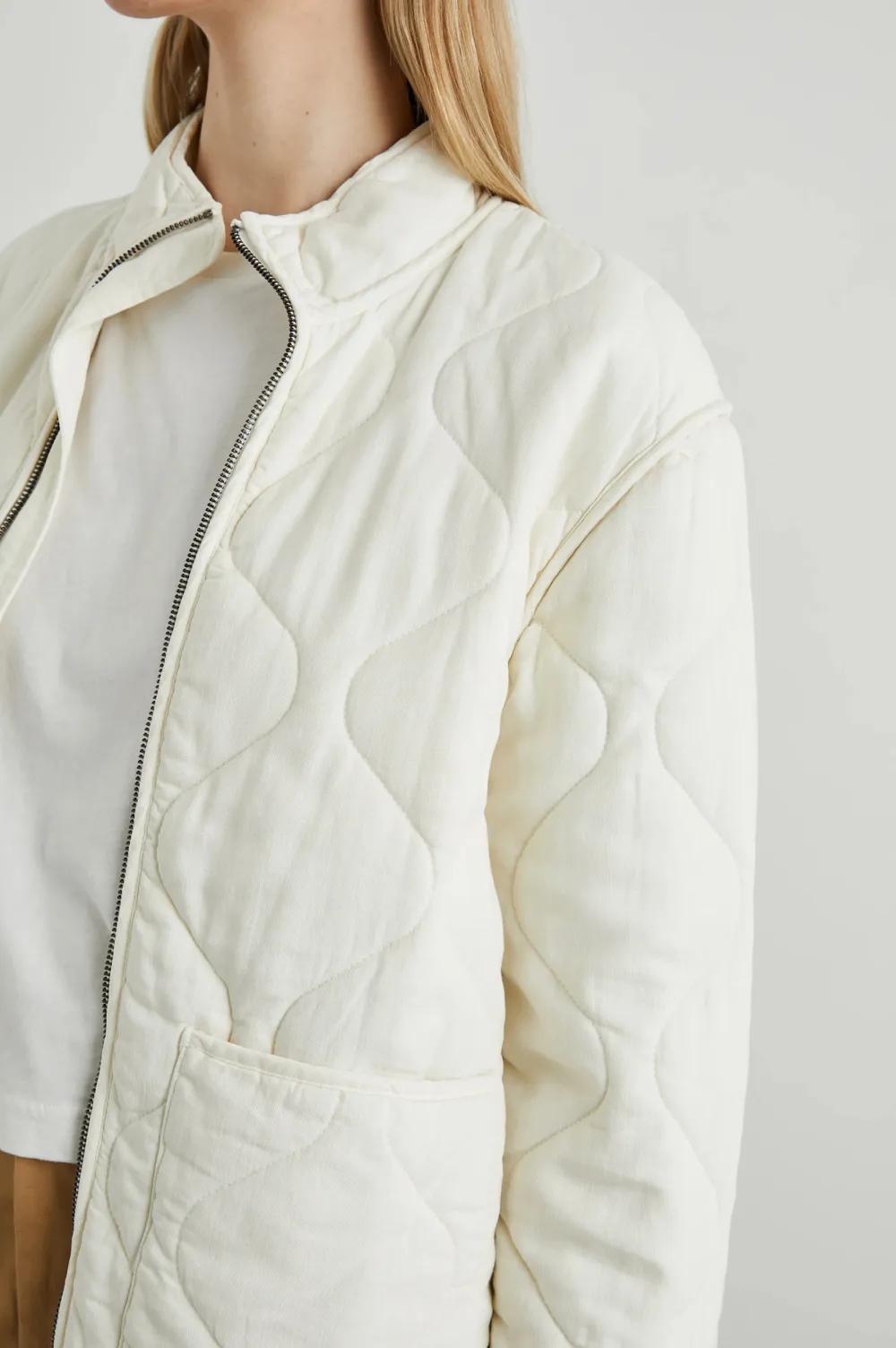 Zippered Large Pocket Warm Women's Jacket