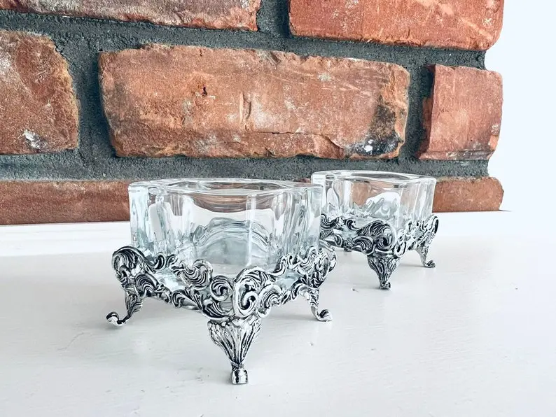 Sterling Silver Candlestick Holder sets of 2