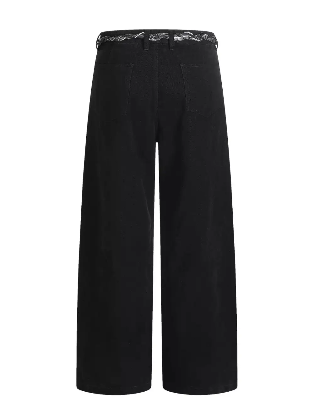 Relaxed Men's Wide Leg Pants