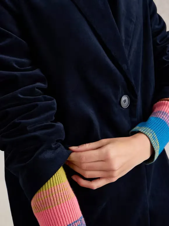 Various Colors Velvet Coat