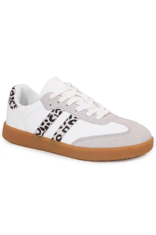 Lisa Leopard Sneakers Shoes