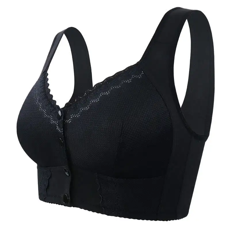 Lace Vest Wireless Bra