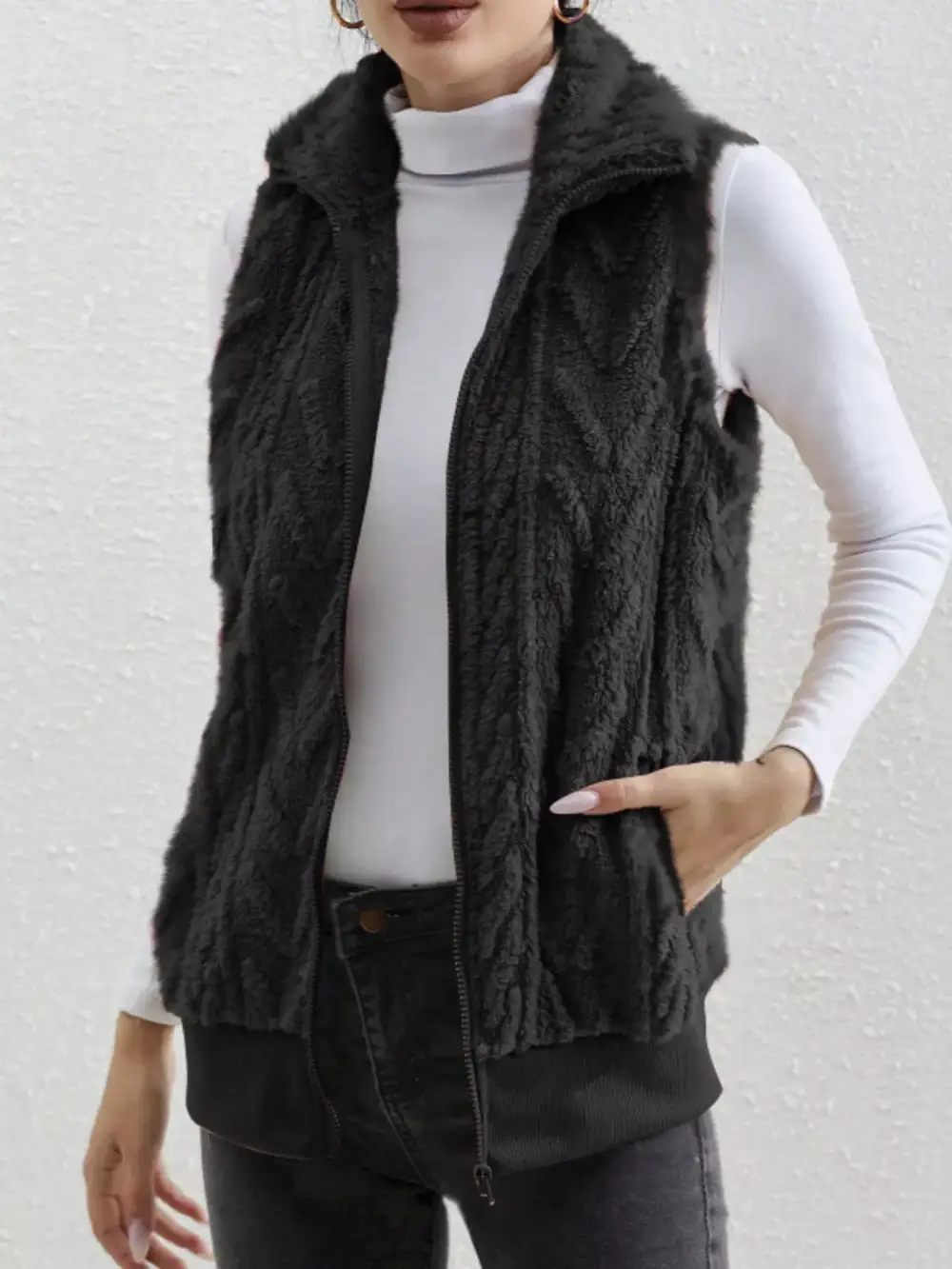 Full Size Cozy Faux Fur