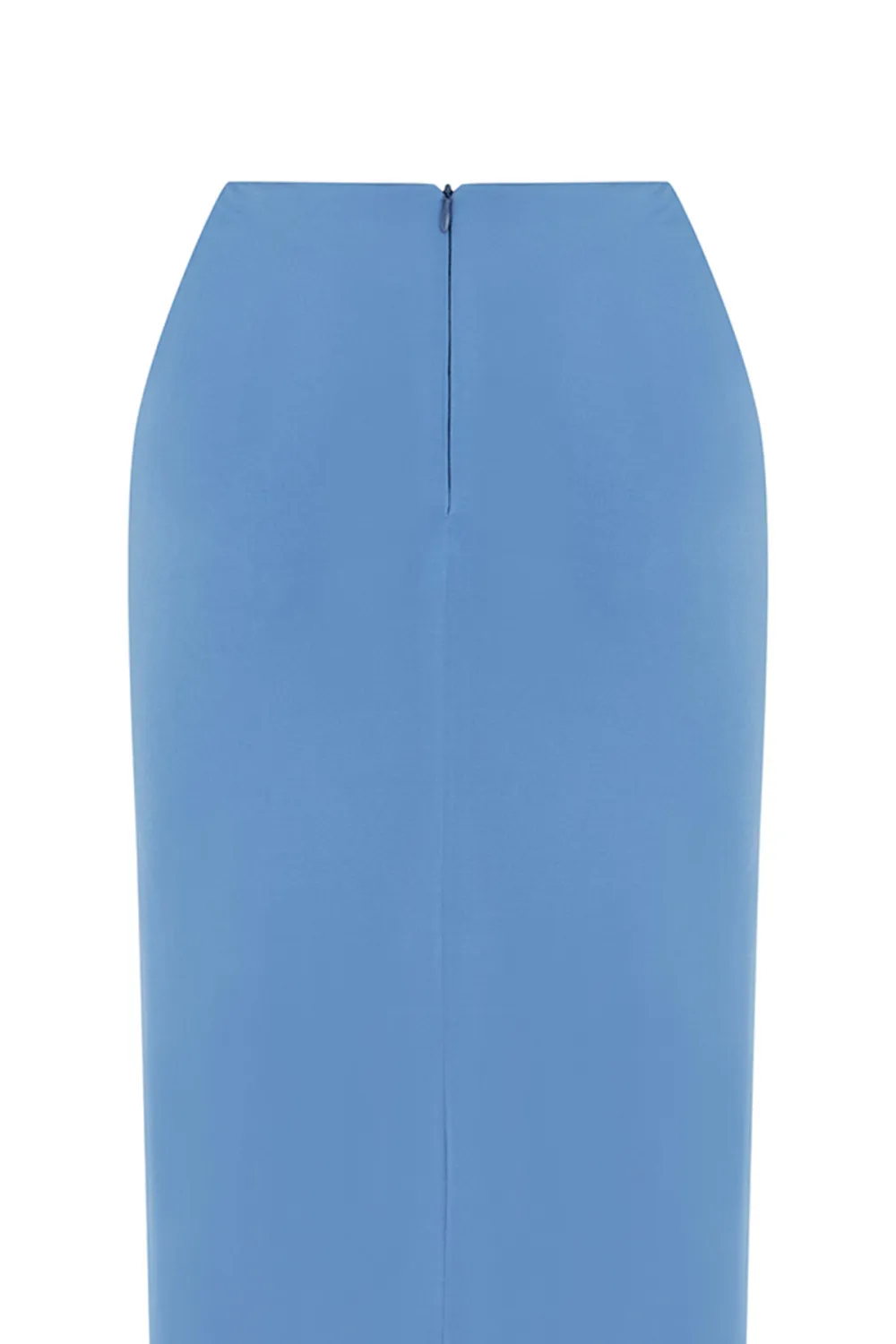 High Slit Jersey Skirt