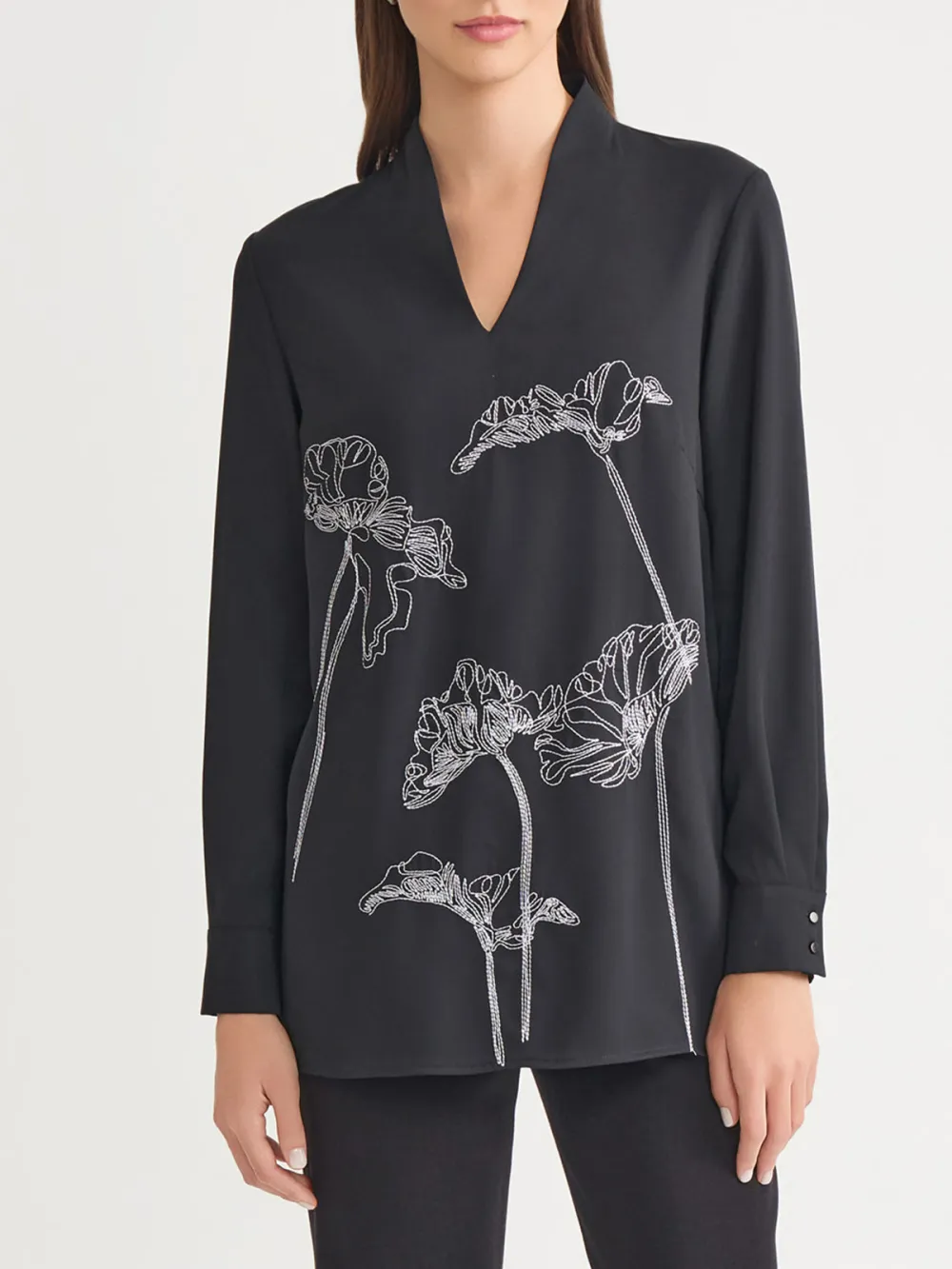 Modified V-Neck Tunic