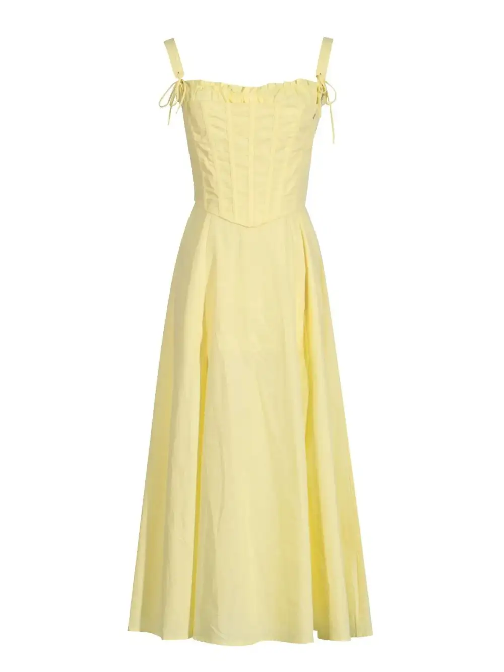 Slit Chic Daytime Midi Dress