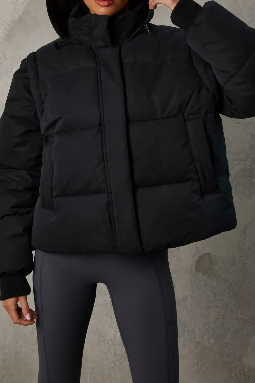 Practical And Versatile Basic Warm Down Jacket