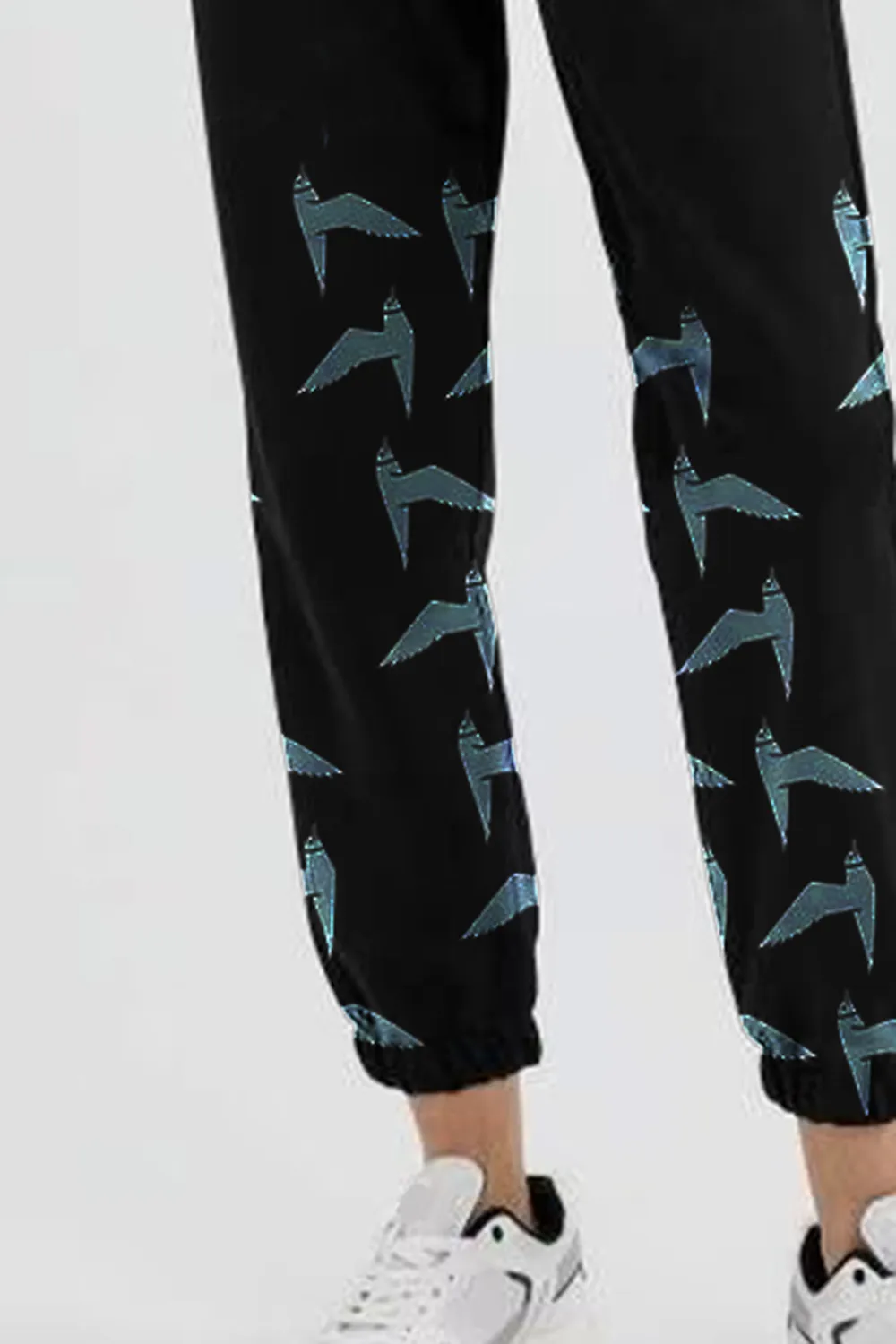 Standard Fit Elastic Waist Jogger Sweatpants