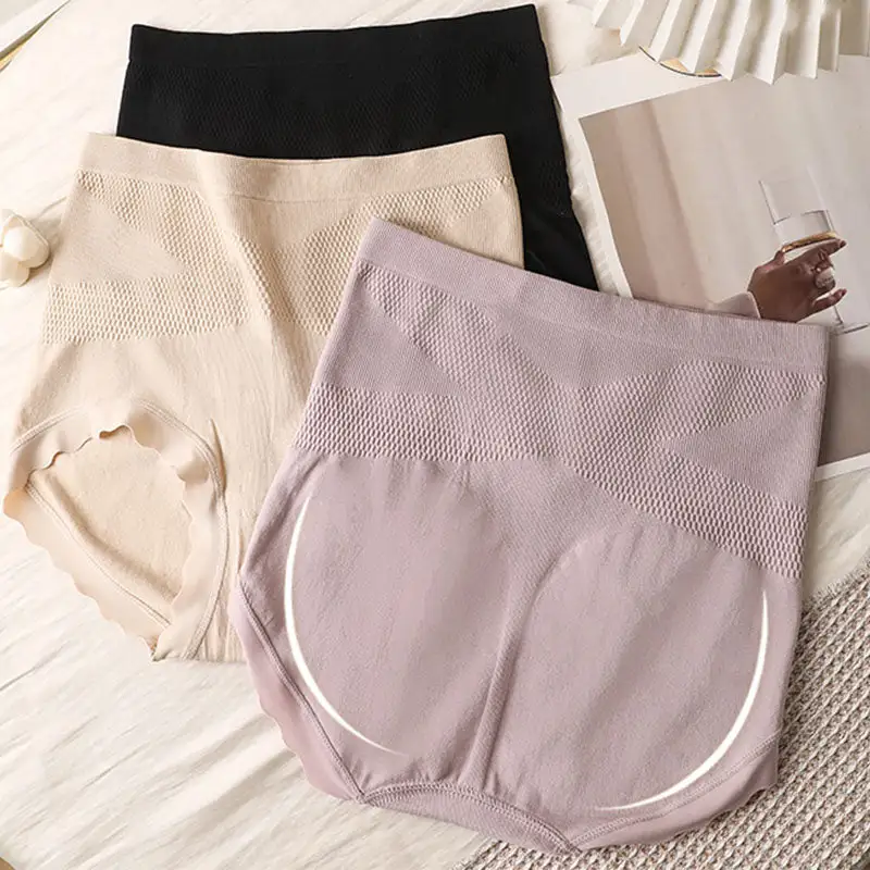 Plus Size High Waist Soft Touch Smoothing Brief Panty