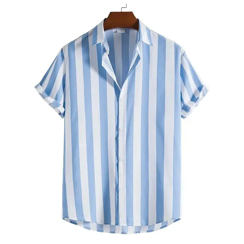 Linen Blend Camp Shirt