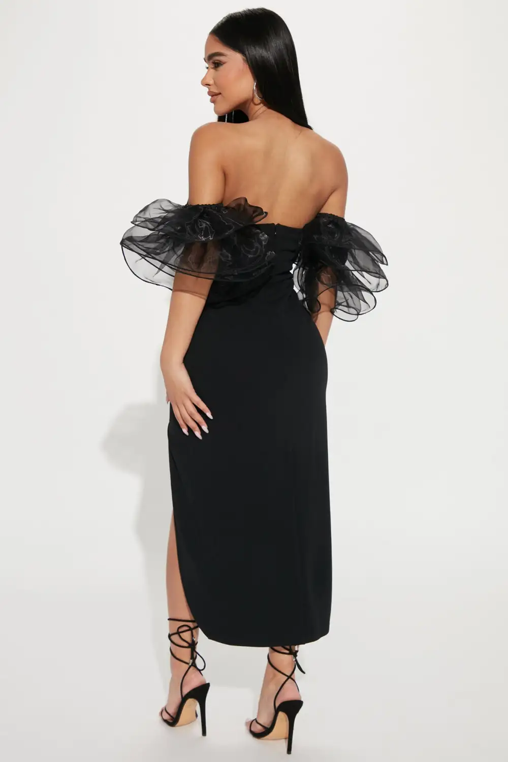 Kyla Midi Dress - Black