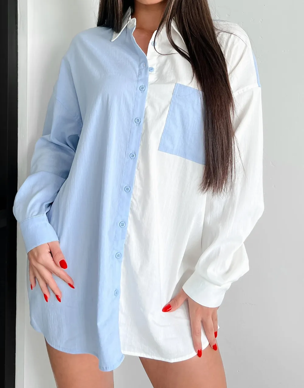 Color Blocked Shirt