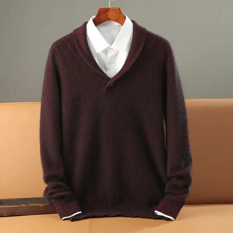 Cashmere Crewneck Knit Sweater