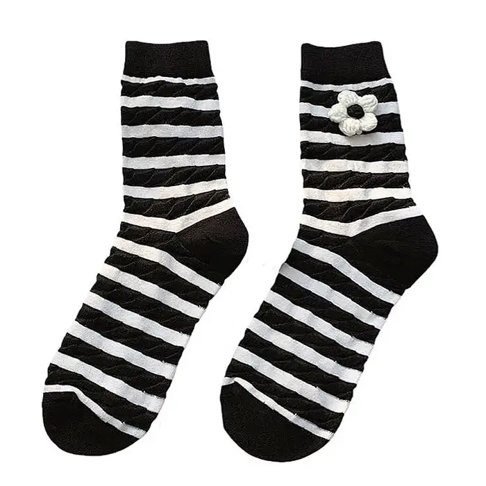 Aesthetic Flower Socks
