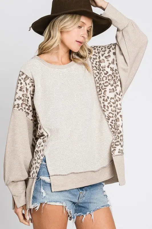 Tawny Kay Leopard Top | URBAN ECHO SHOP