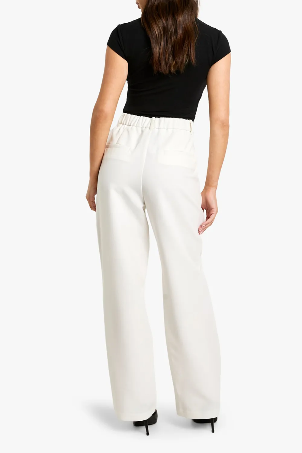 Women's High Waist Straight Casual Trousers