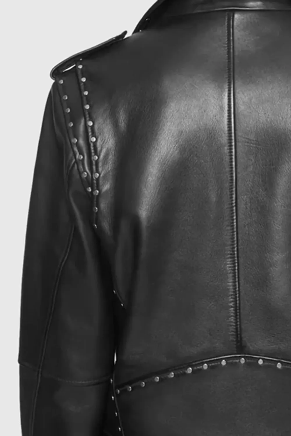 Women'S Stylish Suit Collar Leather Jacket