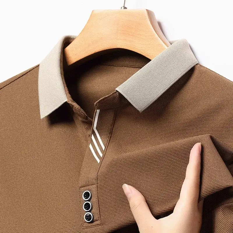 Tailored Long Sleeve Polo