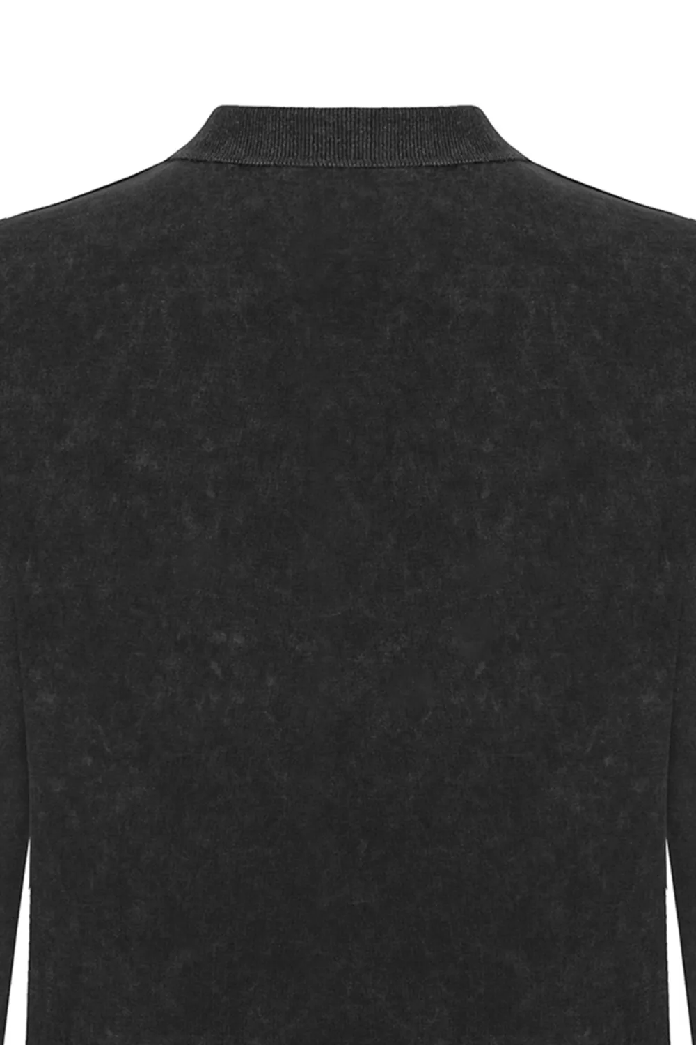 Lapel Sweatshirt-Grey