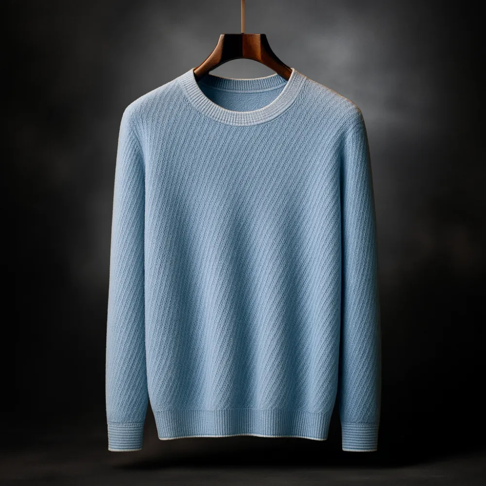 Merino Crewneck Knit Sweater