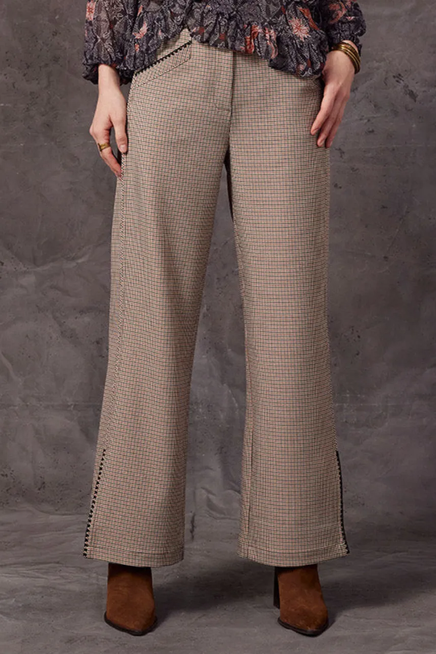 Agatha Pant Houndstooth