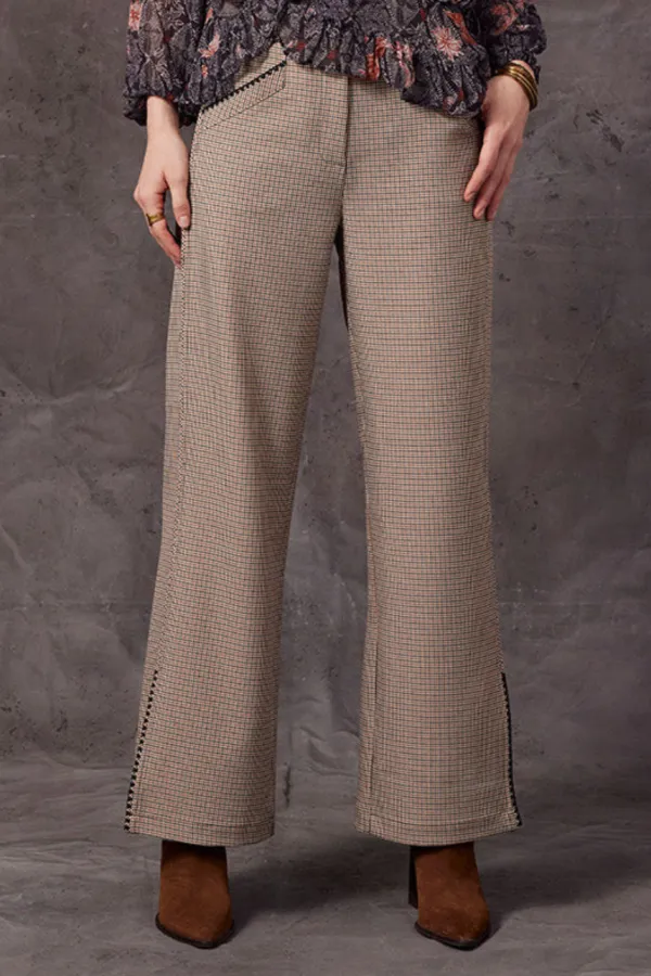 Agatha Pant Houndstooth